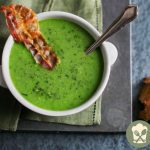 Pancettalı Bezelye Çorbası Tarifi