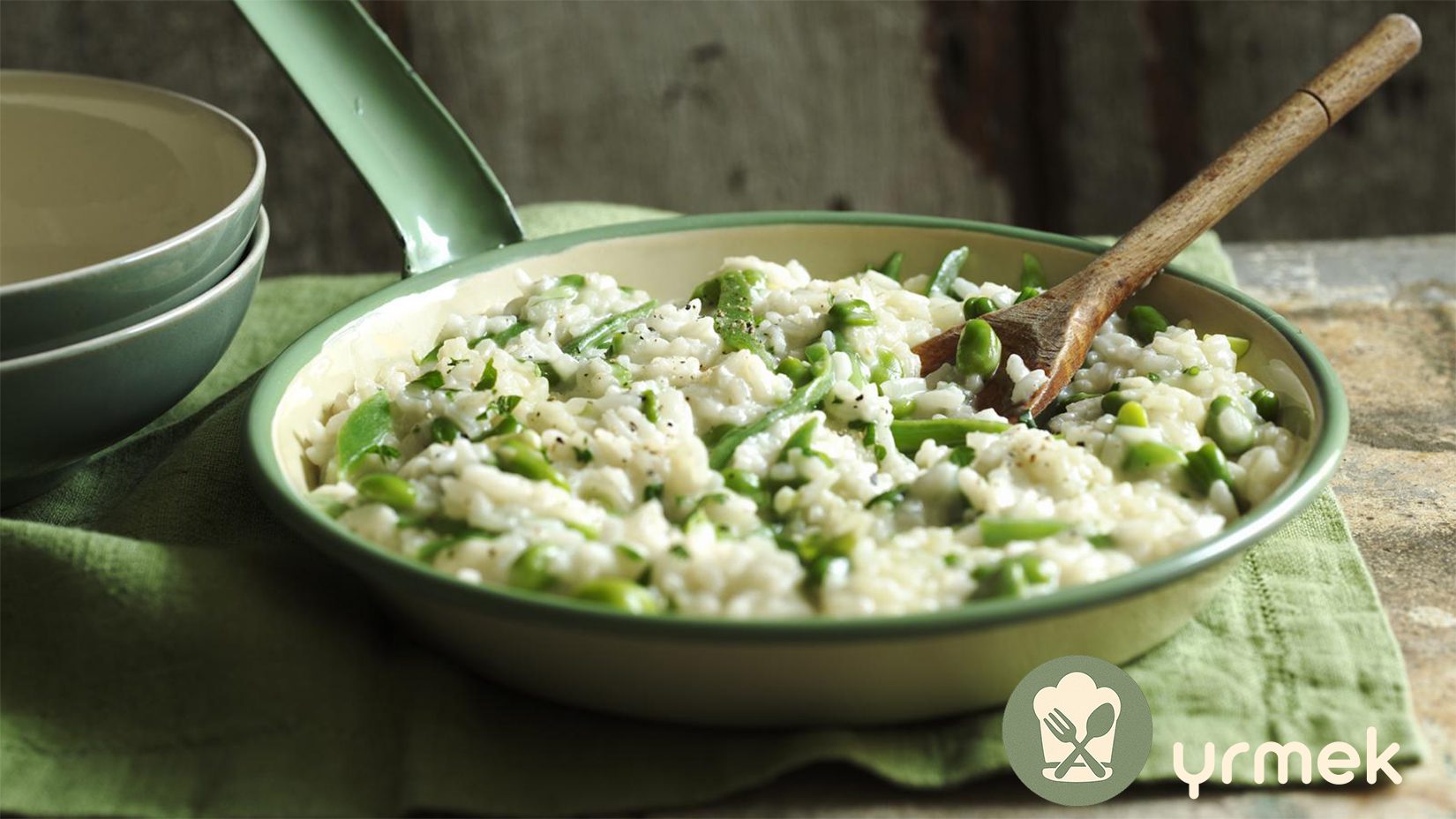 Bakla ve Taze Fasulye Risottosu Tarifi