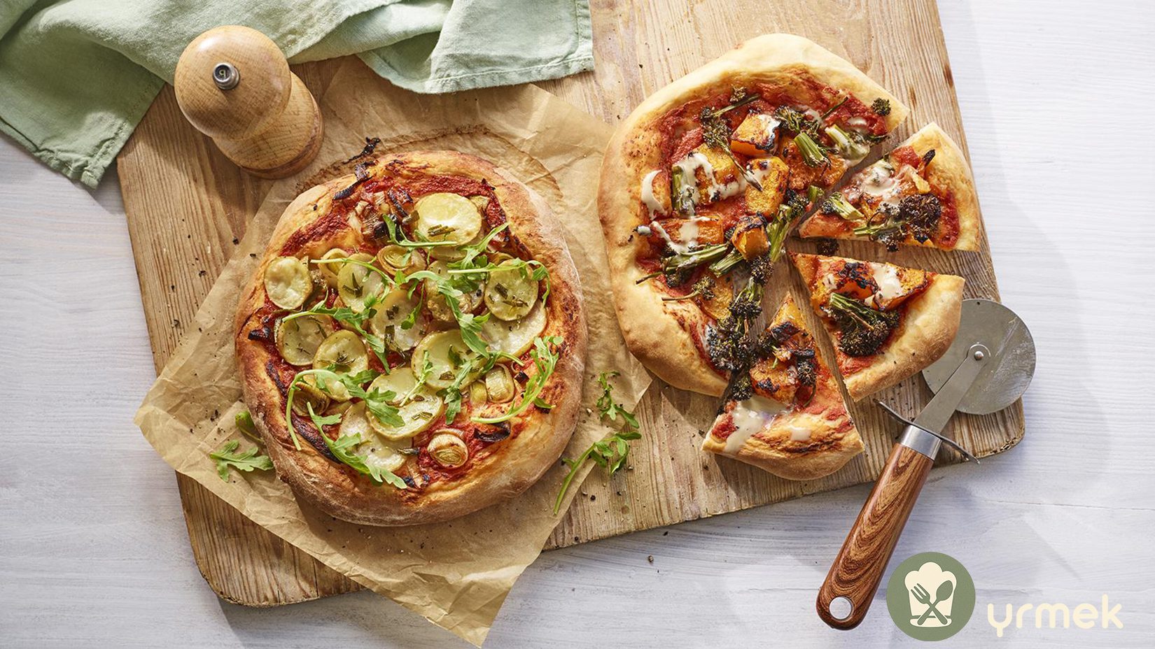 Ev Yapımı Vegan Pizza Tarifi