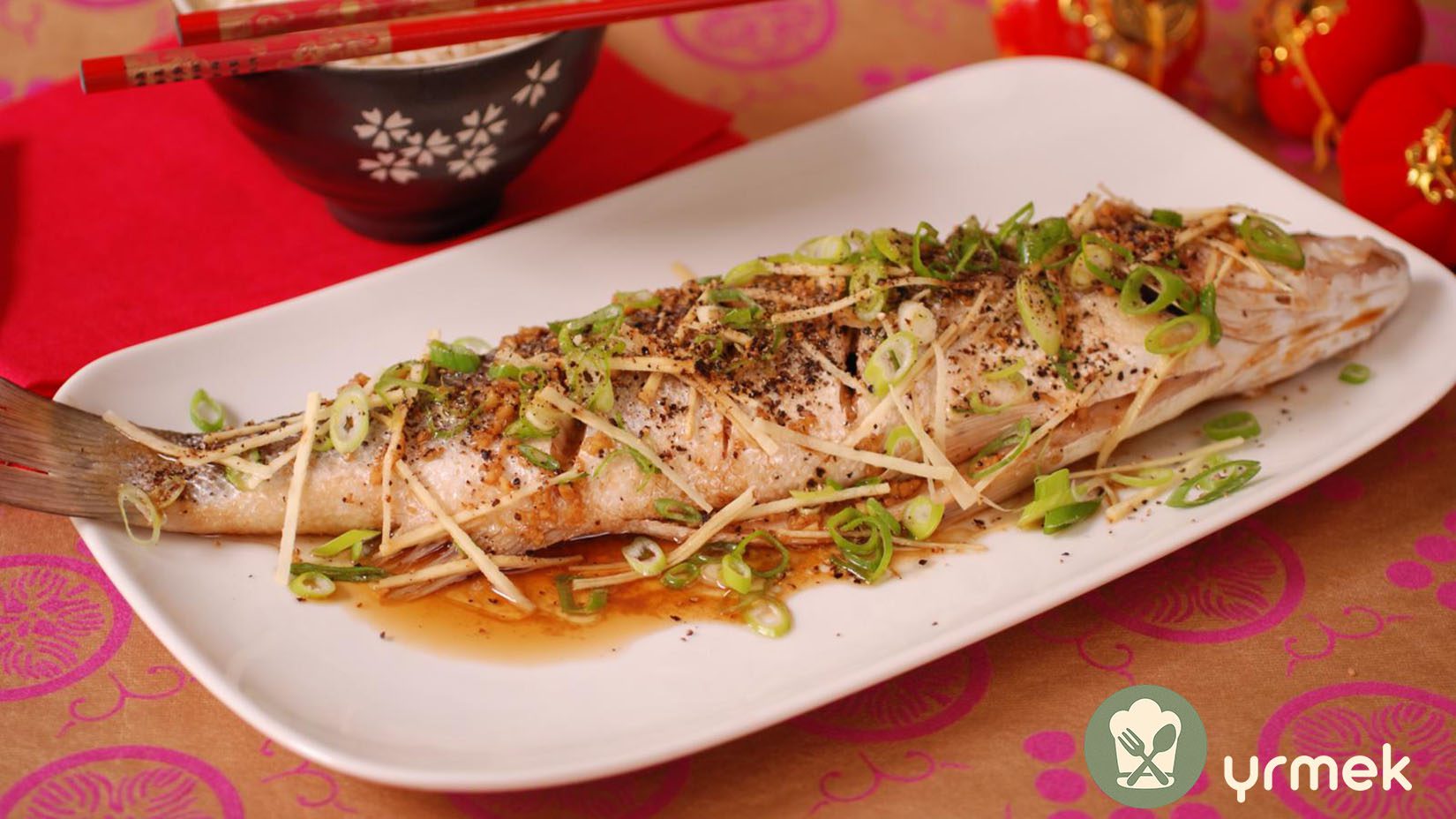 Kanton Usulü Erişteli Balık Tarifi