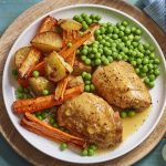 Kızarmış Havuç ve Patatesli Tavuk Yemeği Tarifi