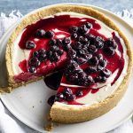 Limon ve Yaban Mersinli Vegan Cheesecake Tarifi