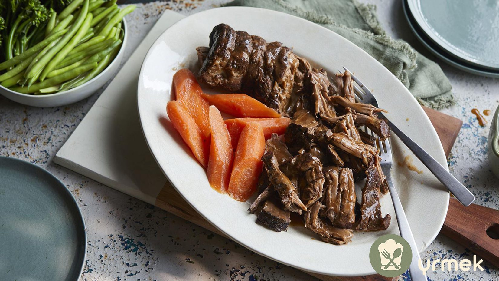 Yavaş Pişiricide Dana Rosto Tarifi