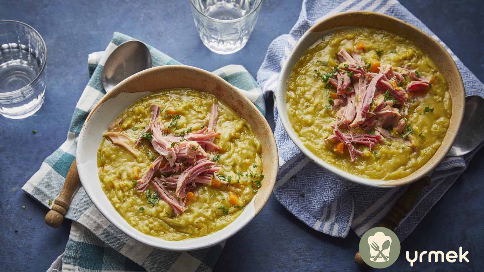 Yavaş Pişiricide Etli Bezelye Tarifi