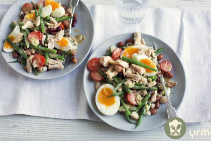 Yeşil Fasulyeli Ton Balığı Salatası Tarifi