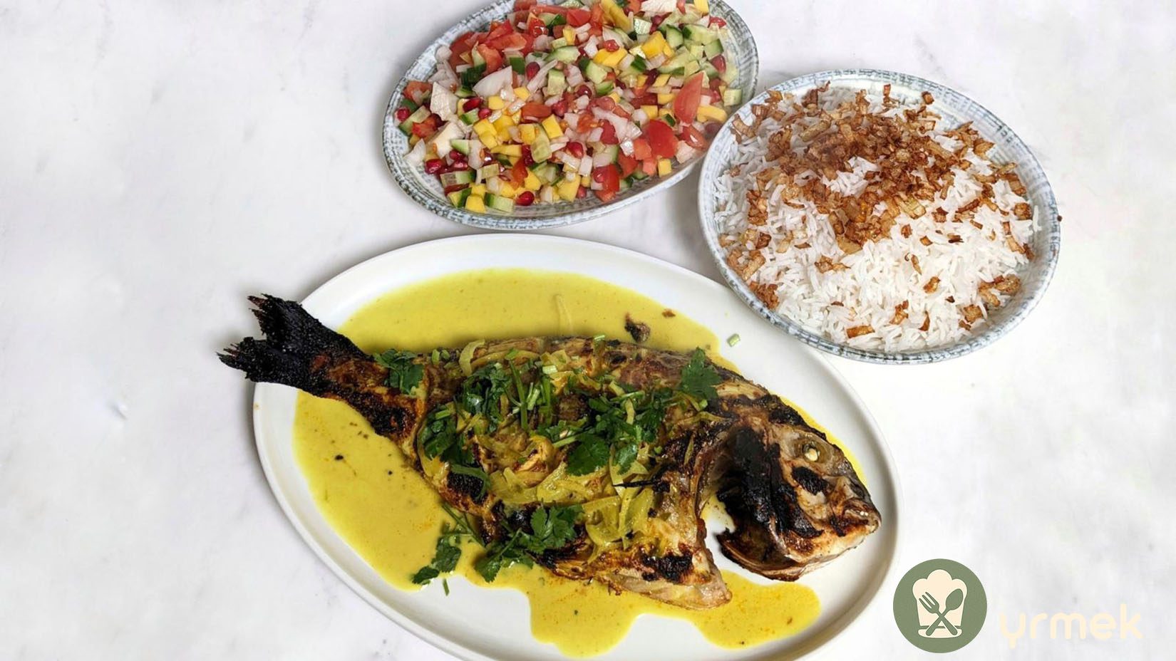 Zerdeçal Soslu Izgara Balık Tarifi