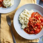 Kremalı Karnabahar Püresiyle Fasulye Yemeği Tarifi