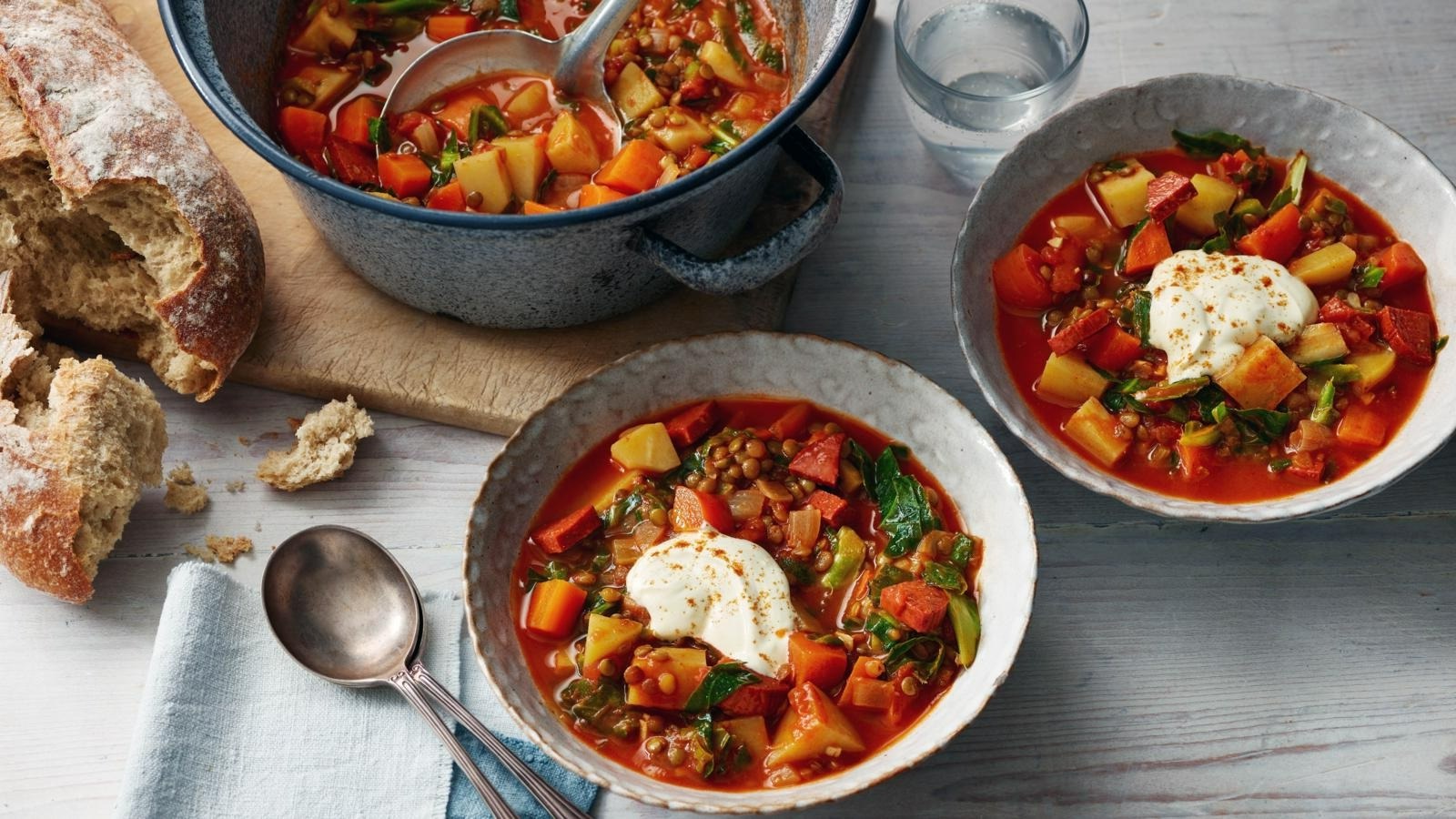 Kışlık Sebze Çorbası Tarifi